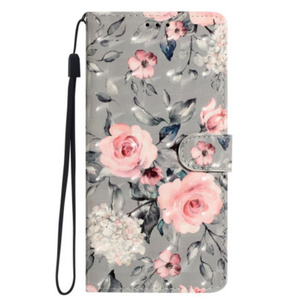 Bescherming Hoesje Xiaomi 15t Pro Roze Bloemen