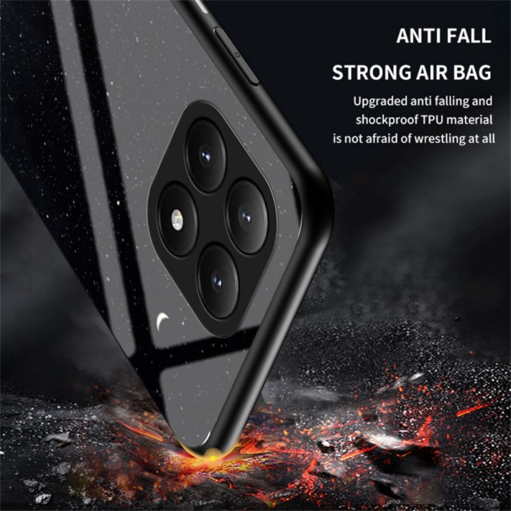 Case Hoesje Xiaomi 15t Pro Telefoonhoesje Hemelsblauw Gehard Glas