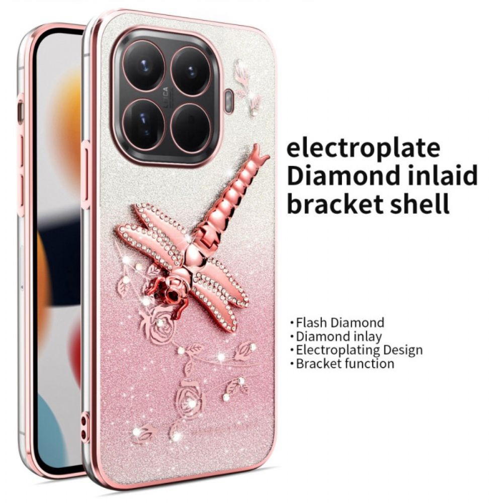 Cover Hoesje Xiaomi 15t Pro Telefoonhoesje Kadem Libellensteun