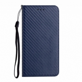 Folio-hoesje Voor Xiaomi 15t Pro Koolstofvezel