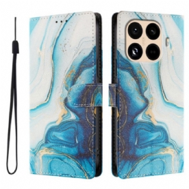 Folio-hoesje Xiaomi 15t Pro Blauw Marmer