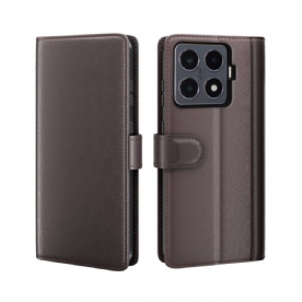 Folio-hoesje Xiaomi 15t Pro Echt Leer