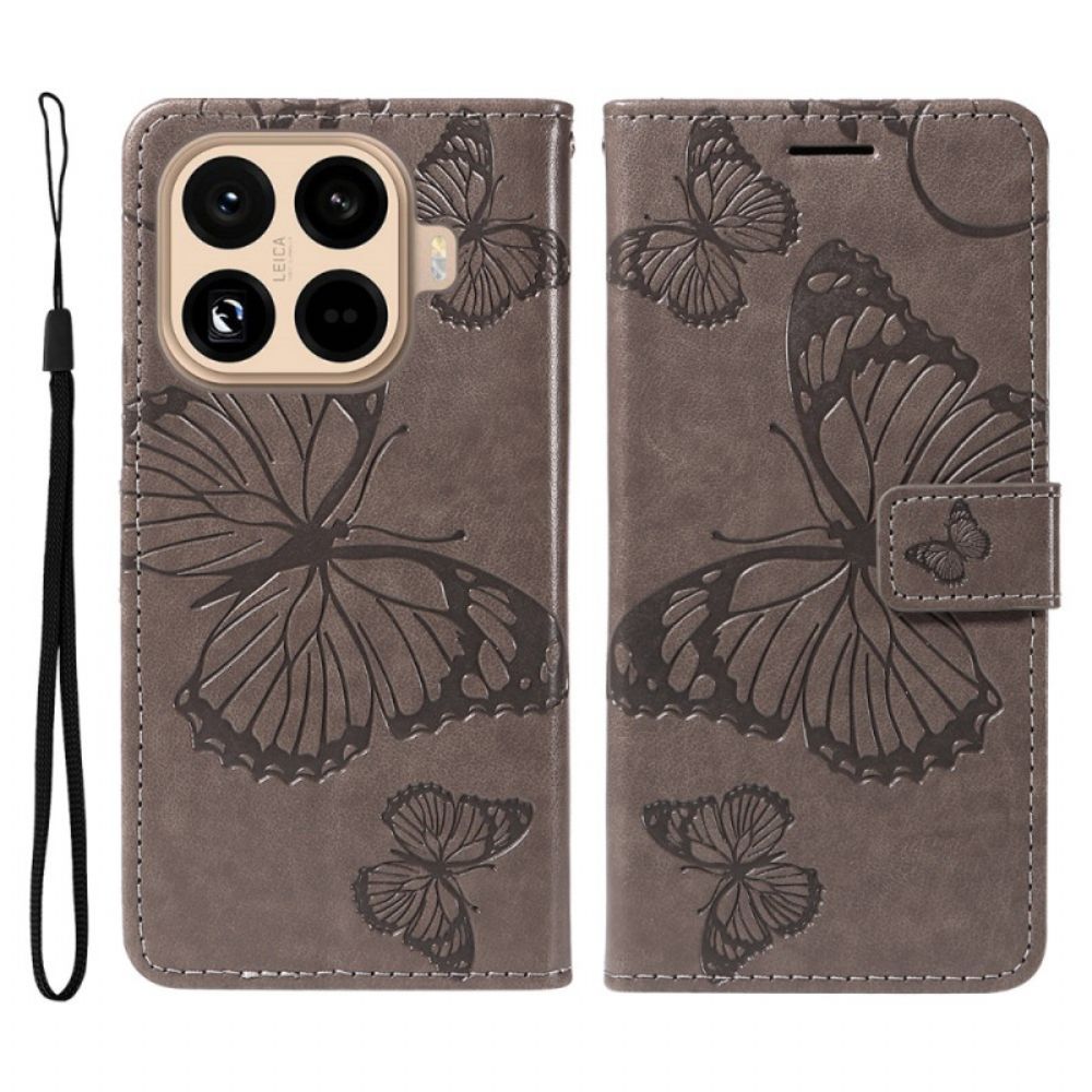 Folio-hoesje Xiaomi 15t Pro Reuzenvlinders