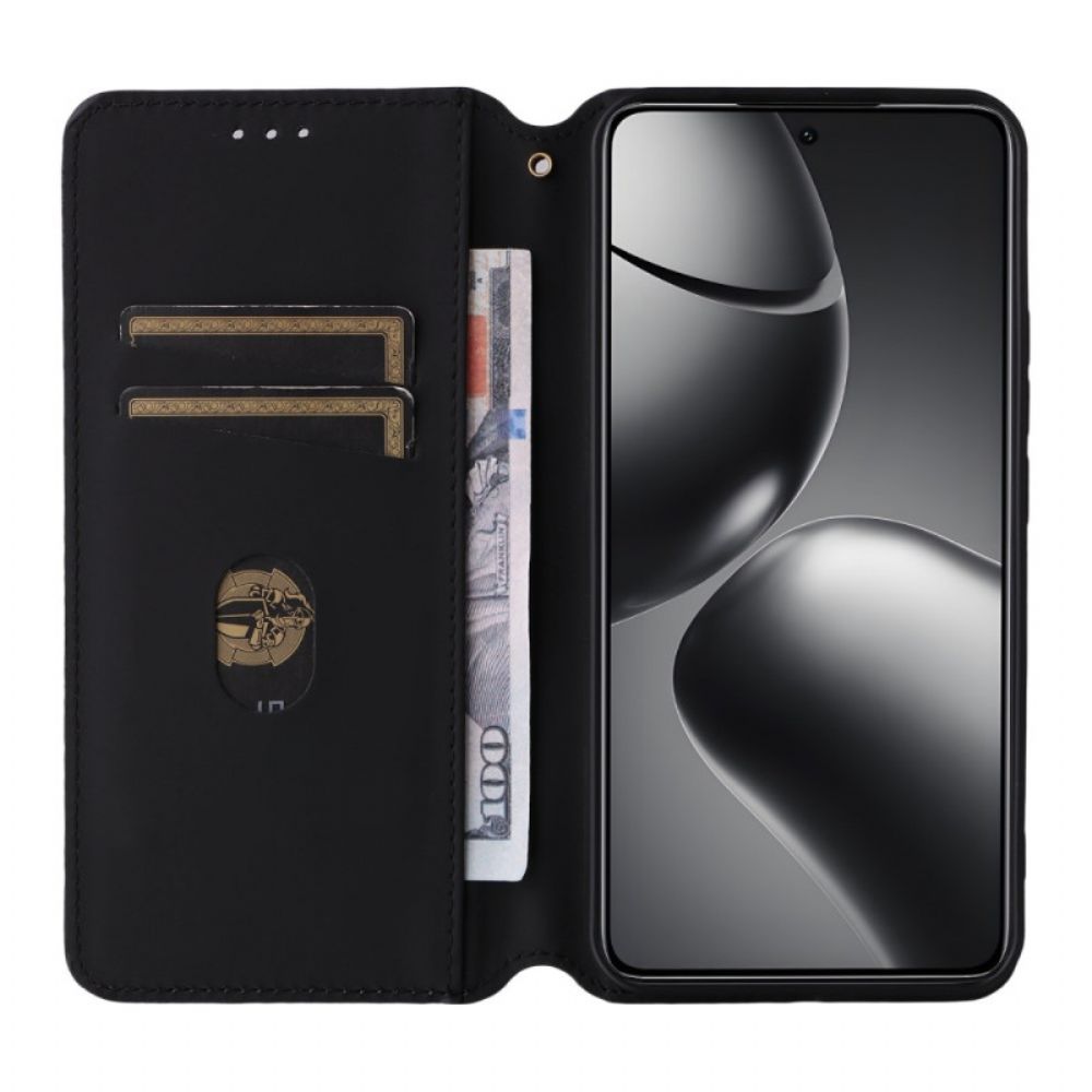 Folio-hoesje Xiaomi 15t Pro Telefoonhoesje Glitter