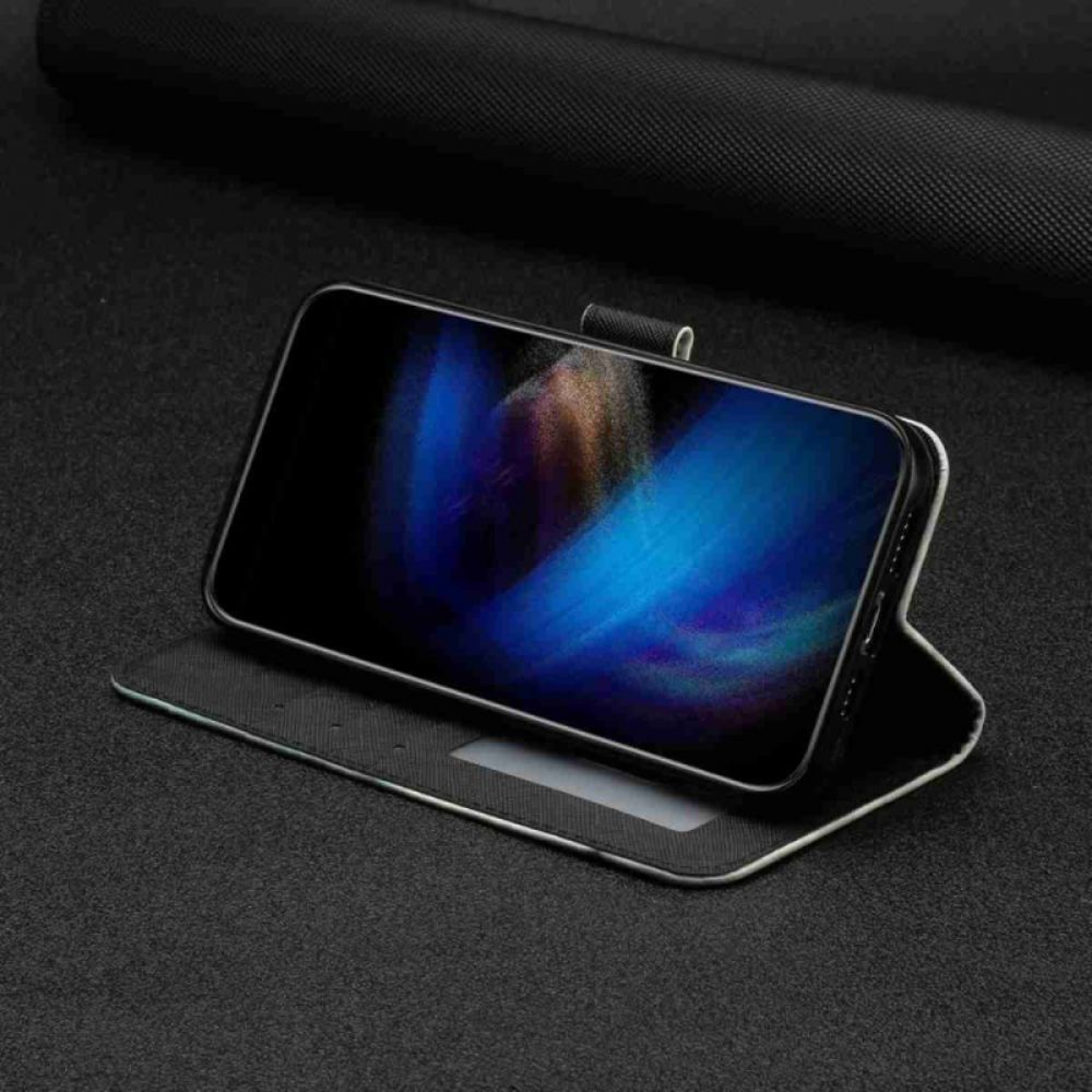 Folio-hoesje Xiaomi 15t Pro Telefoonhoesje Lanyard Kitten