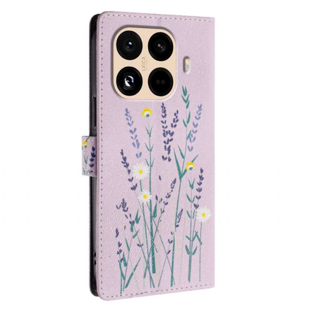 Folio-hoesje Xiaomi 15t Pro Telefoonhoesje Lavendel