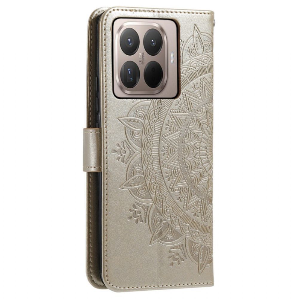 Folio-hoesje Xiaomi 15t Pro Telefoonhoesje Mandala Zon