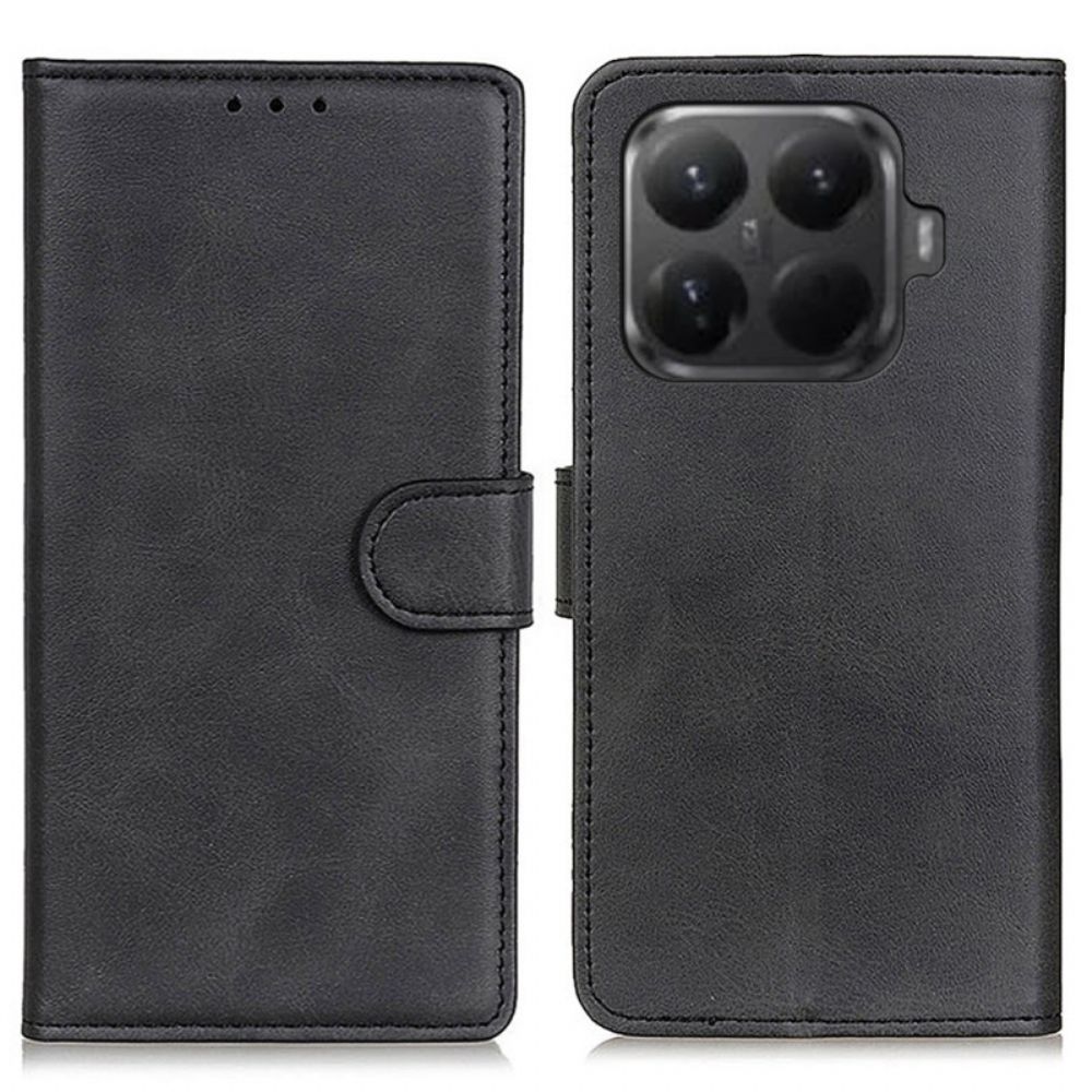 Folio-hoesje Xiaomi 15t Pro Telefoonhoesje Mat Kunstleer