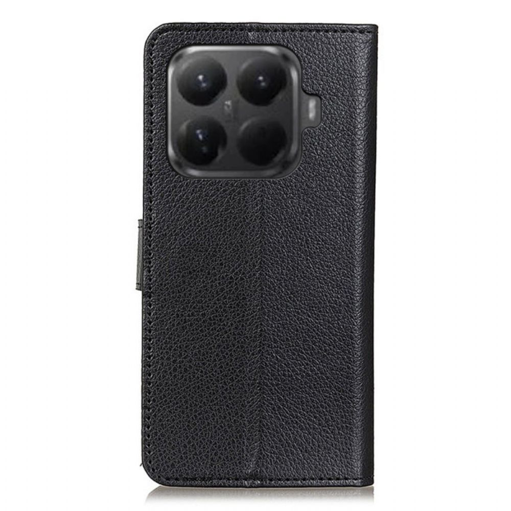 Folio-hoesje Xiaomi 15t Pro Traditioneel Imitatieleer