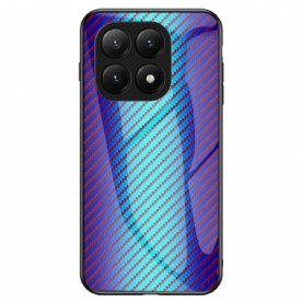 Hoesje Xiaomi 15t Pro Gehard Glas Met Koolstofvezel