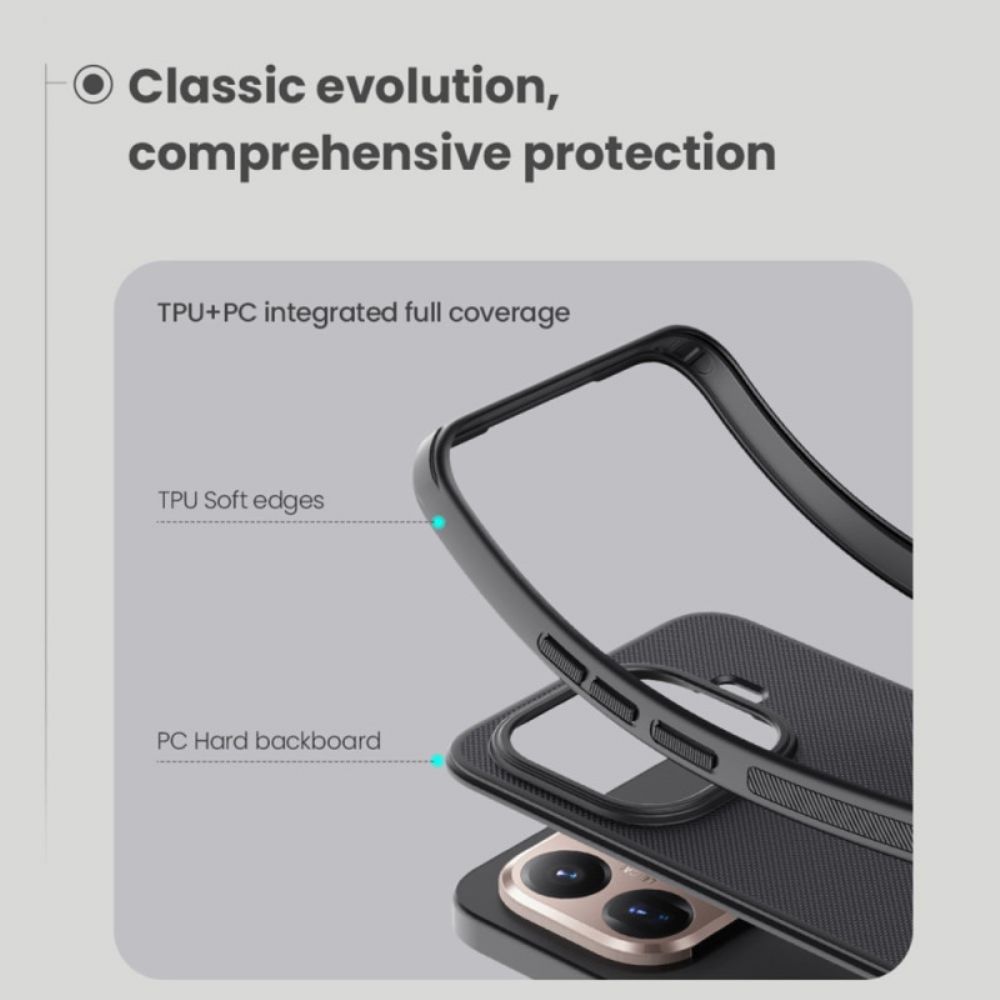 Hoesje Xiaomi 15t Pro Magsafe Frosted Shield Pro Nillkin Bescherming Hoesje