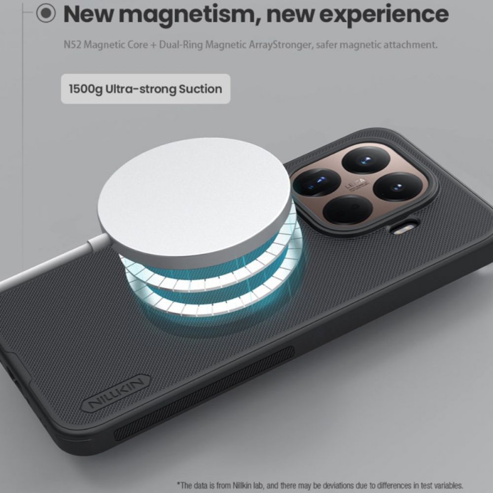 Hoesje Xiaomi 15t Pro Magsafe Frosted Shield Pro Nillkin Bescherming Hoesje