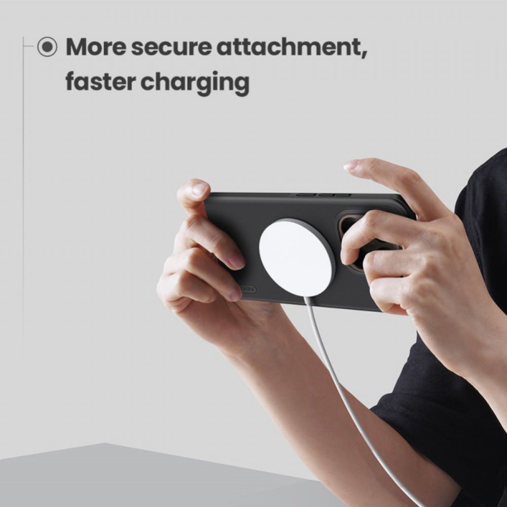 Hoesje Xiaomi 15t Pro Magsafe Frosted Shield Pro Nillkin Bescherming Hoesje