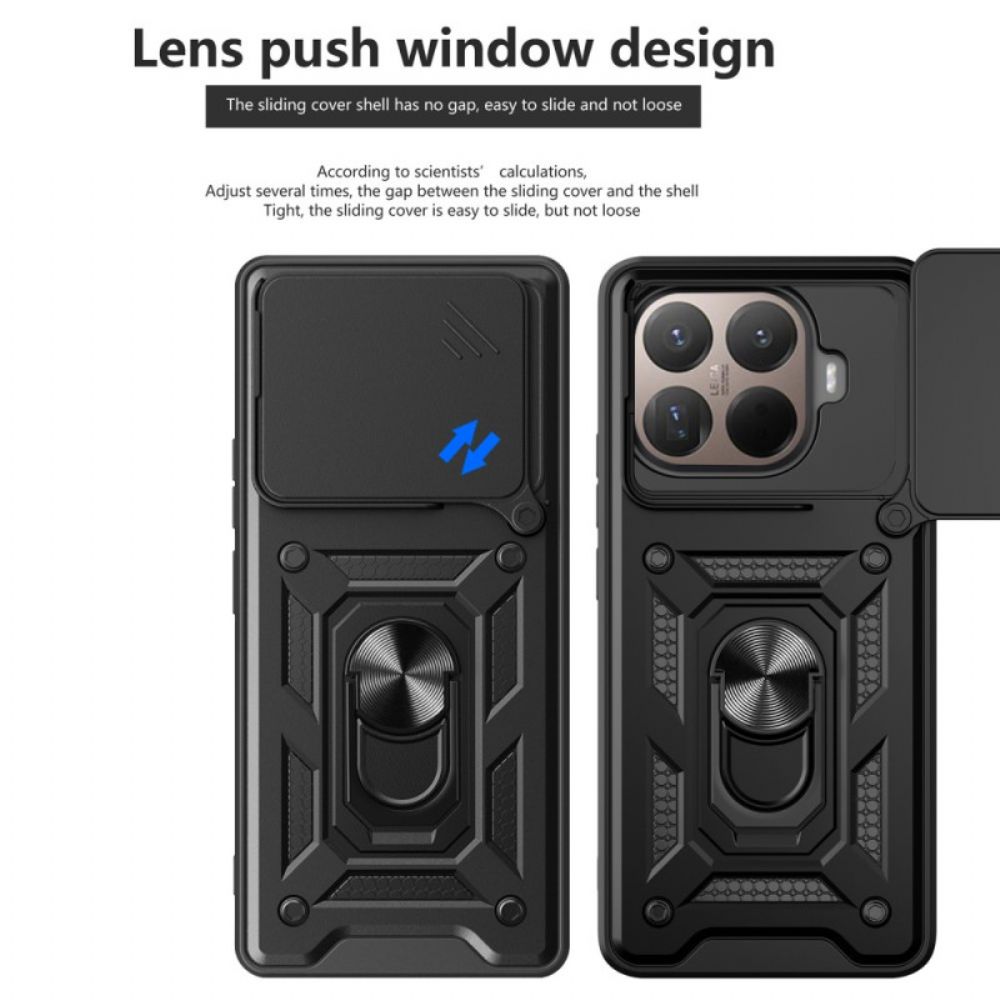 Hoesje Xiaomi 15t Pro Schuifbare Cameracover En Standaard