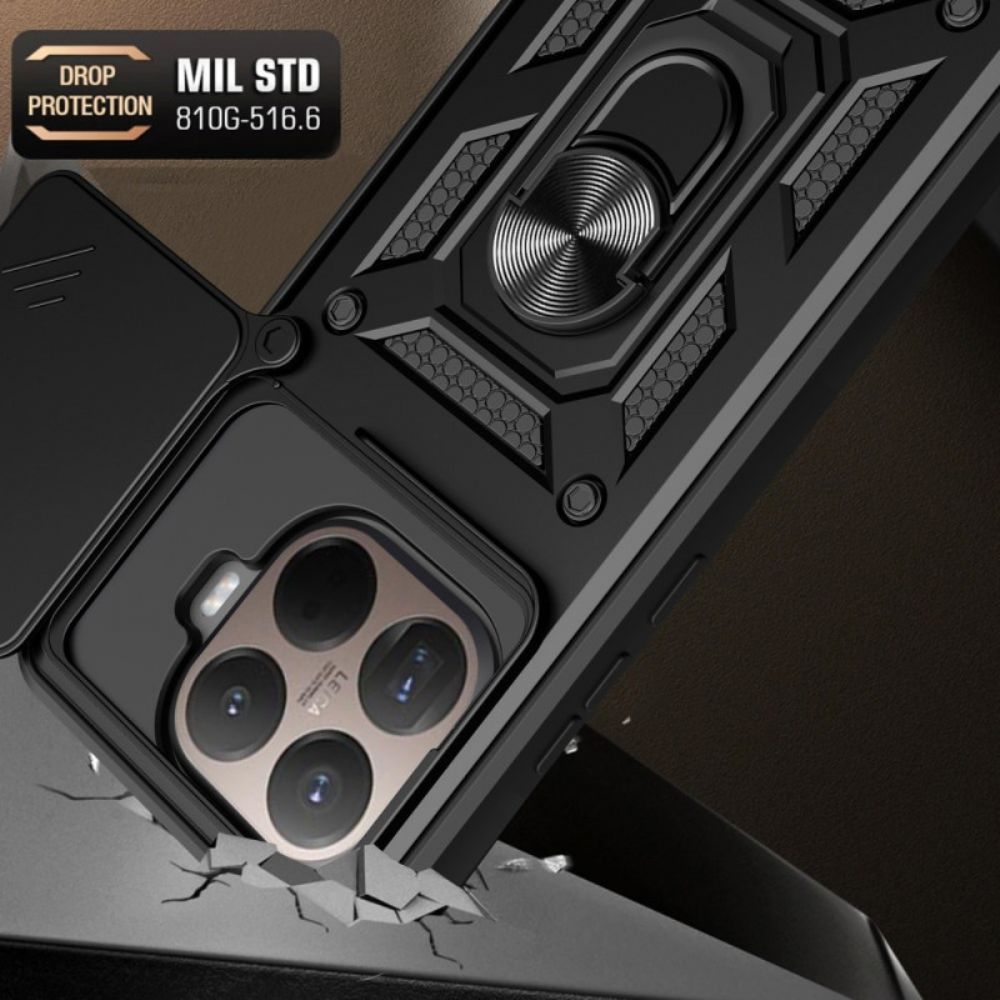 Hoesje Xiaomi 15t Pro Schuifbare Cameracover En Standaard