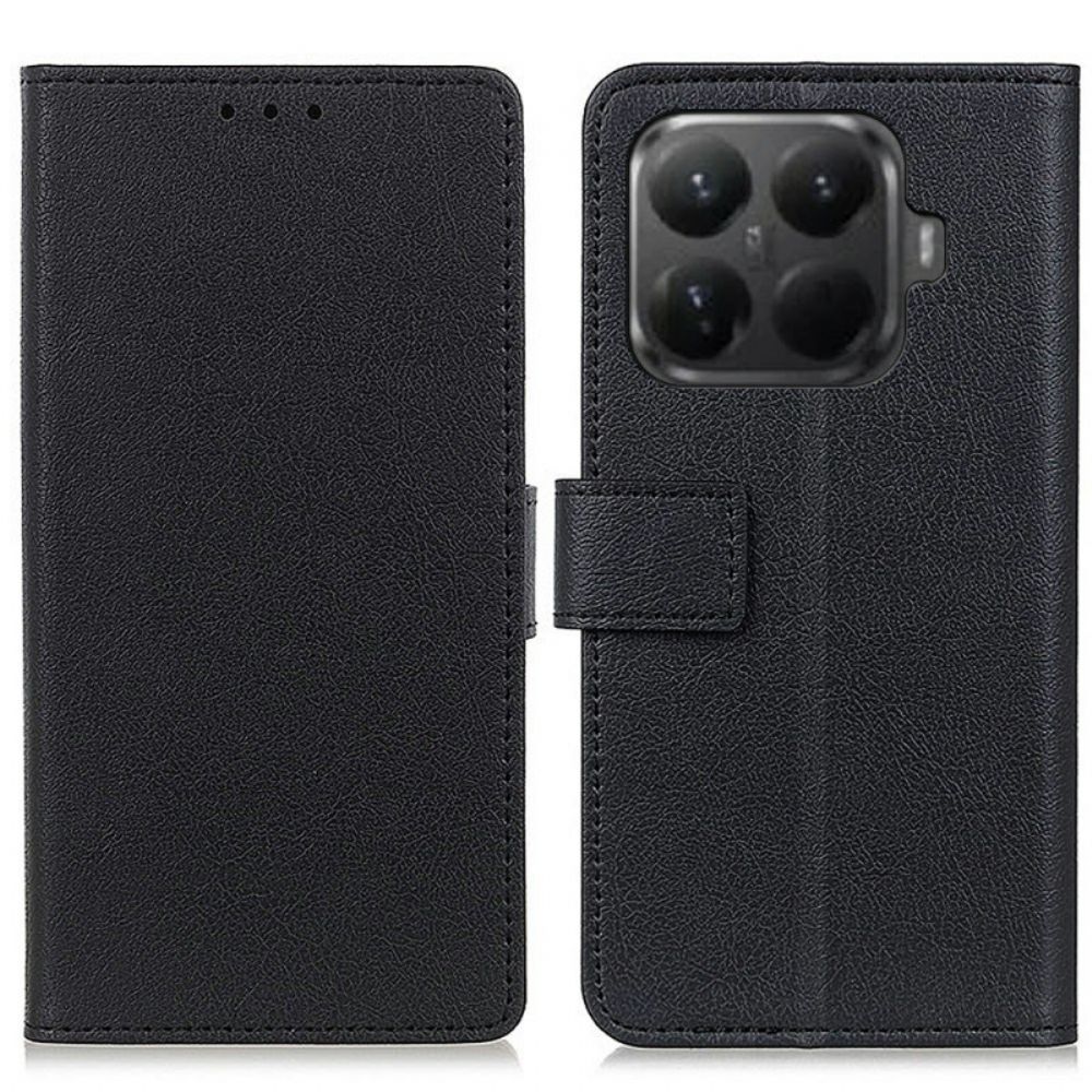 Leren Hoesje Voor Xiaomi 15t Pro Klassiek