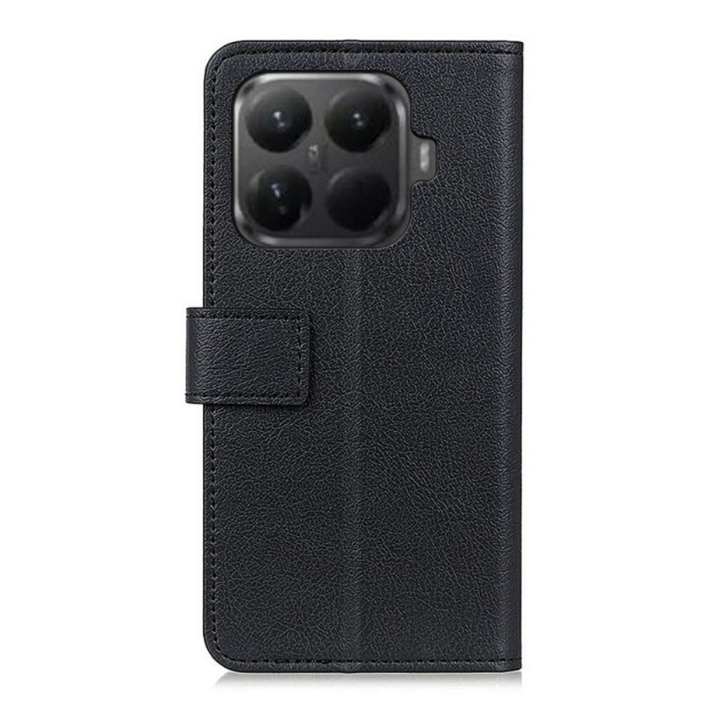 Leren Hoesje Voor Xiaomi 15t Pro Klassiek