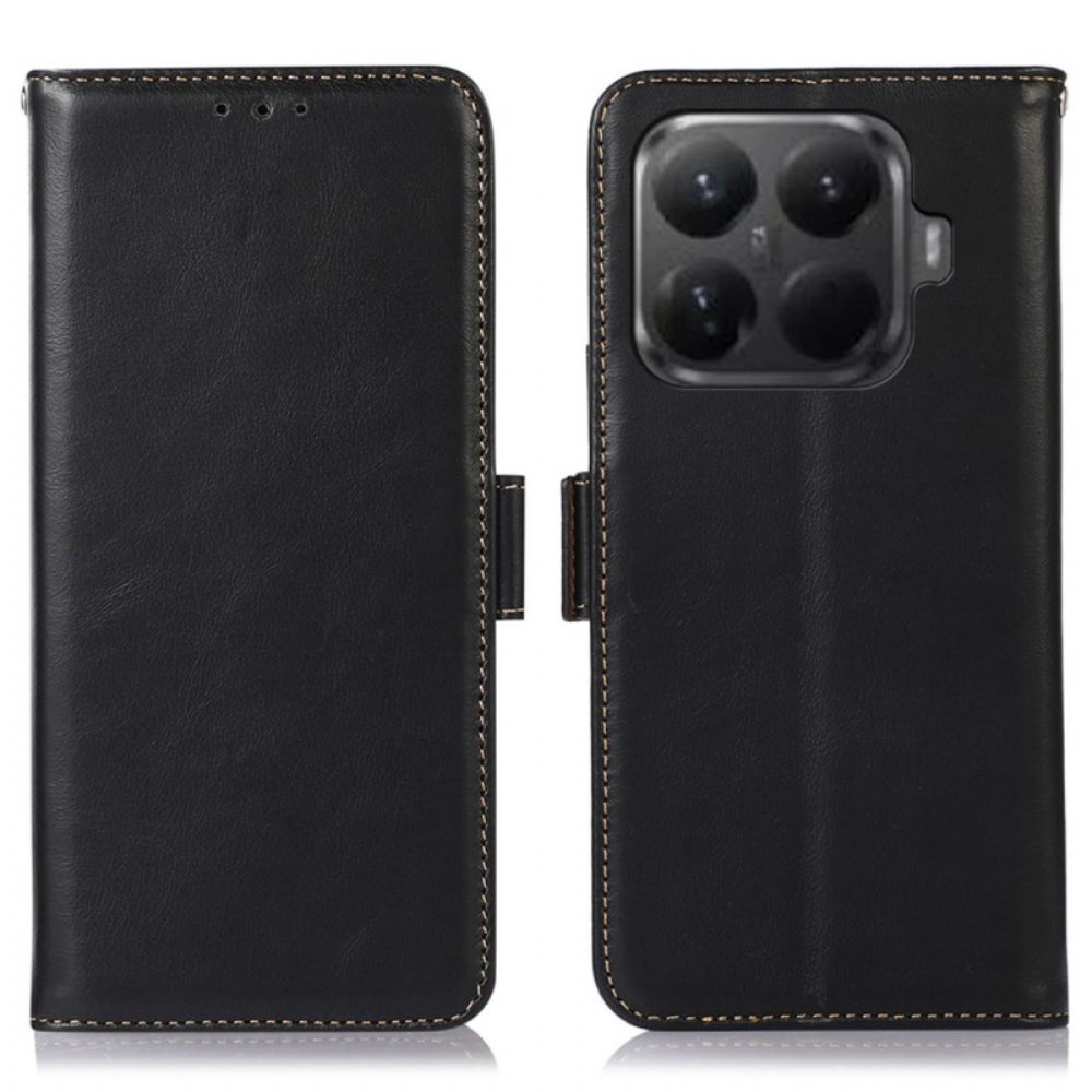Leren Hoesje Voor Xiaomi 15t Pro Leer