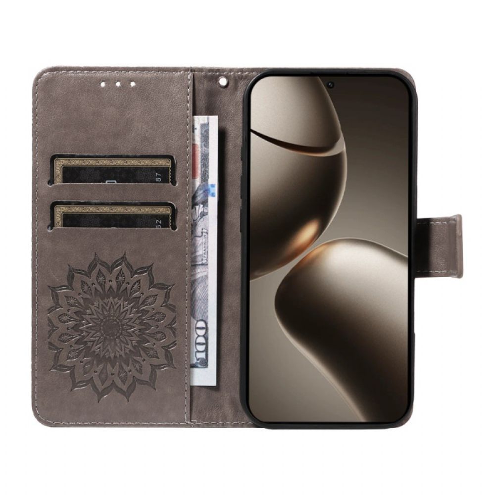 Leren Hoesje Voor Xiaomi 15t Pro Mandala