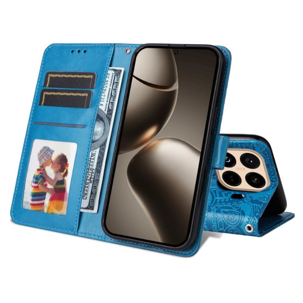 Leren Hoesje Voor Xiaomi 15t Pro Mandala