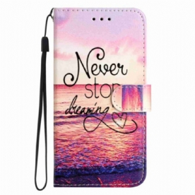 Leren Hoesje Voor Xiaomi 15t Pro Never Stop
