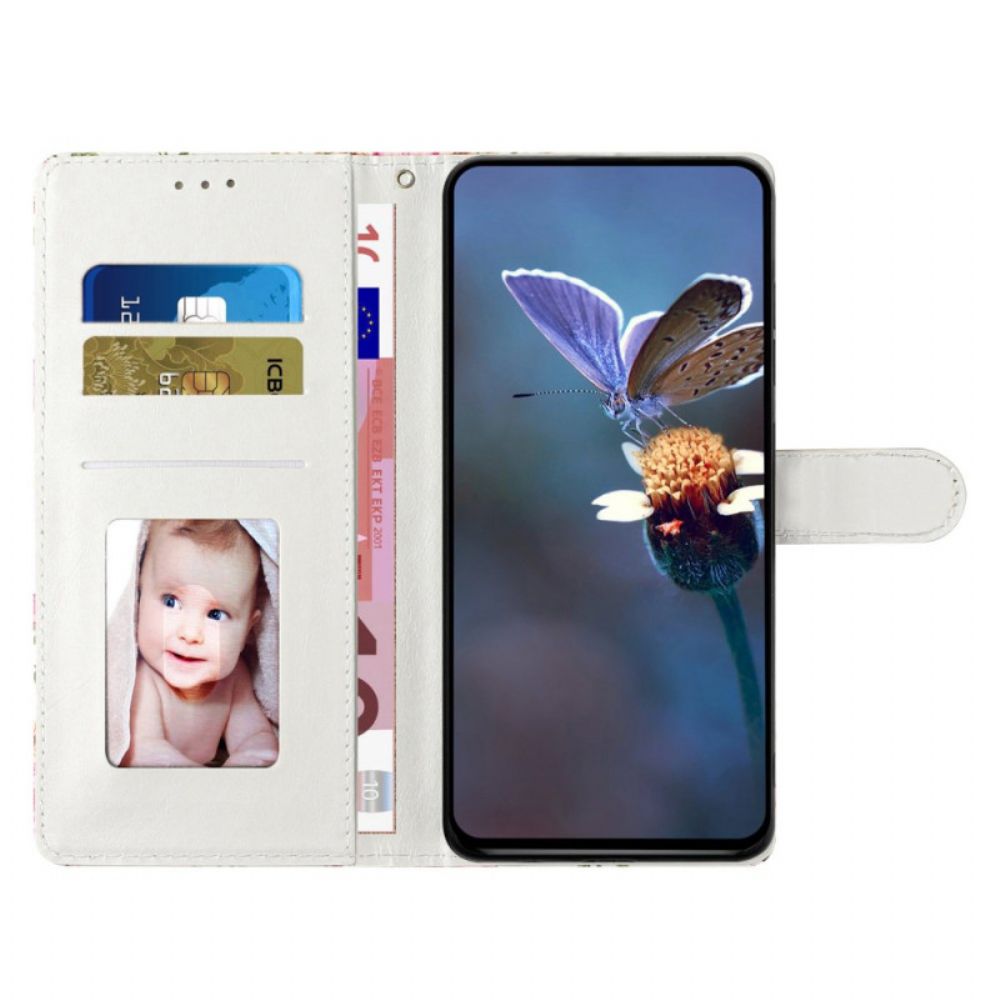 Leren Hoesje Voor Xiaomi 15t Pro Rokend Skelet