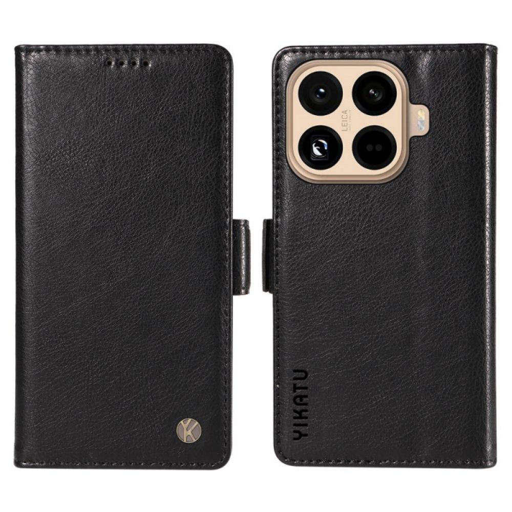 Leren Hoesje Voor Xiaomi 15t Pro Yikatu Retro