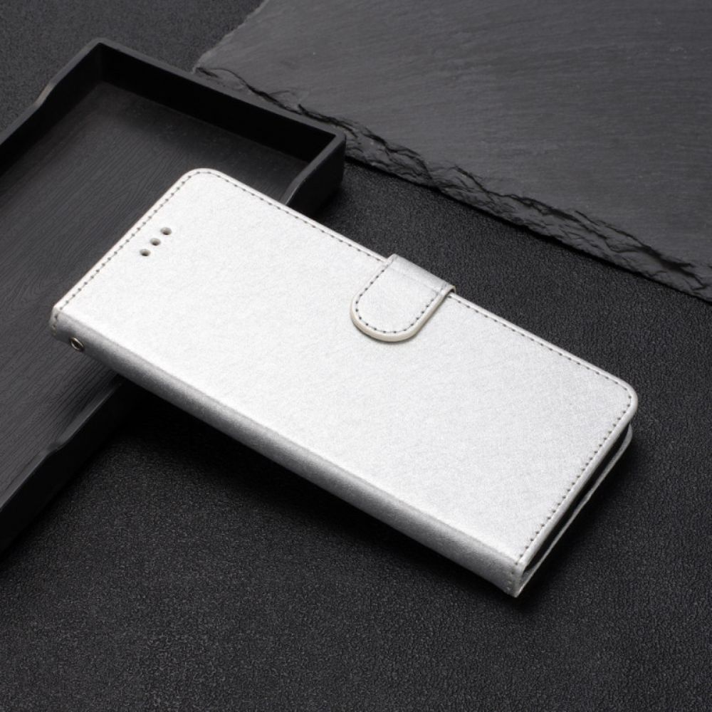 Leren Hoesje Voor Xiaomi 15t Pro Zijdetextuur