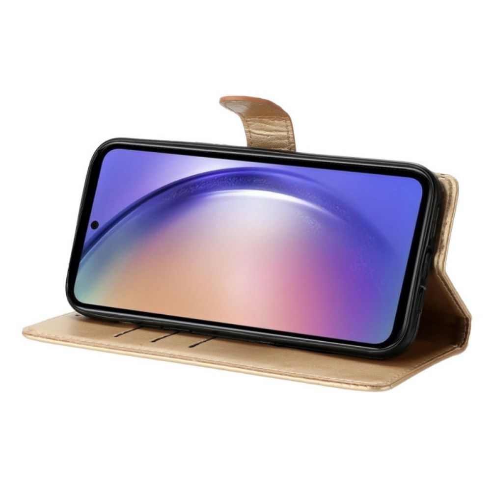 Leren Hoesje Xiaomi 15t Pro Bloemenpatroon Bescherming Hoesje