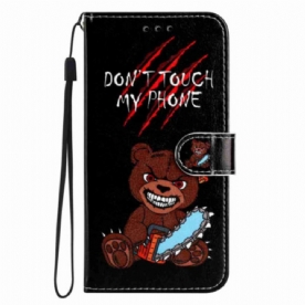 Leren Hoesje Xiaomi 15t Pro Boze Beer Bescherming Hoesje