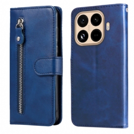 Leren Hoesje Xiaomi 15t Pro Etui Met Rits