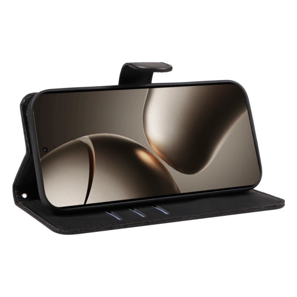 Leren Hoesje Xiaomi 15t Pro Golvend Bescherming Hoesje