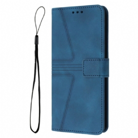 Leren Hoesje Xiaomi 15t Pro Retro Suède-effect Bescherming Hoesje