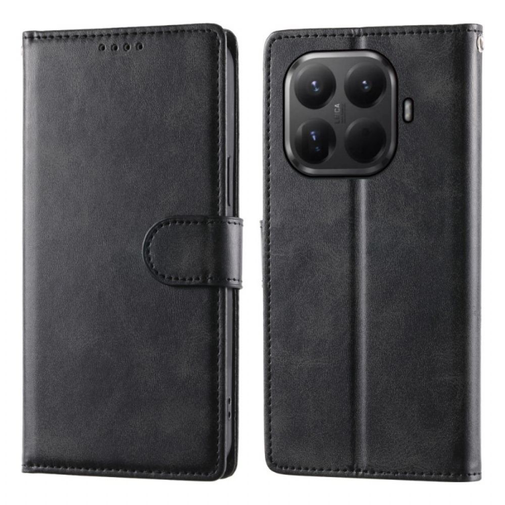 Leren Hoesje Xiaomi 15t Pro Simple Series Bescherming Hoesje