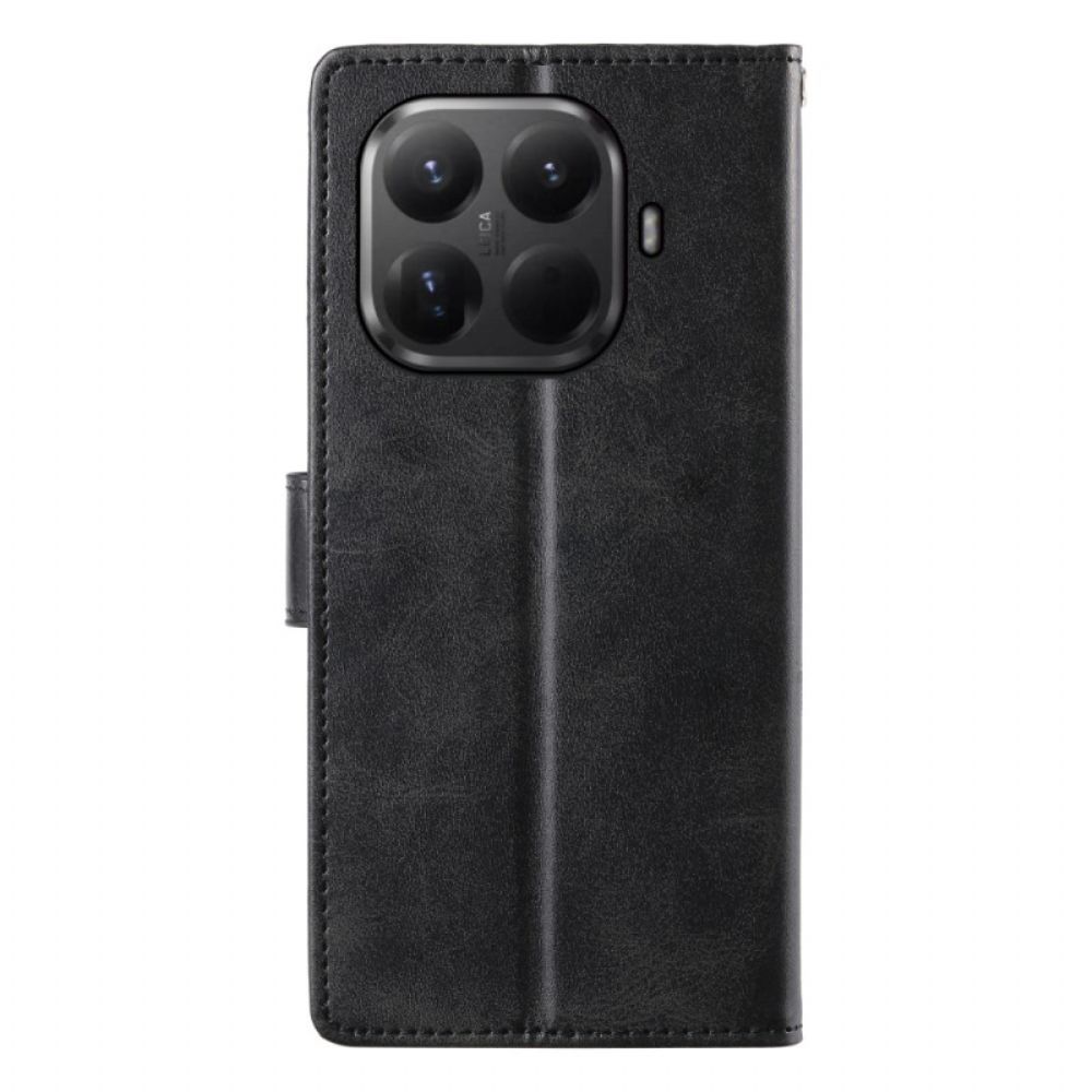 Leren Hoesje Xiaomi 15t Pro Simple Series Bescherming Hoesje