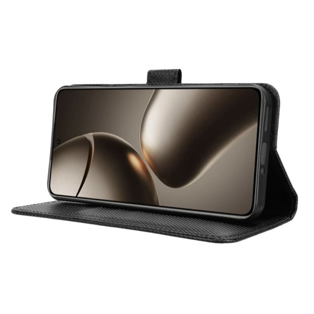 Leren Hoesje Xiaomi 15t Pro Stippen Bescherming Hoesje