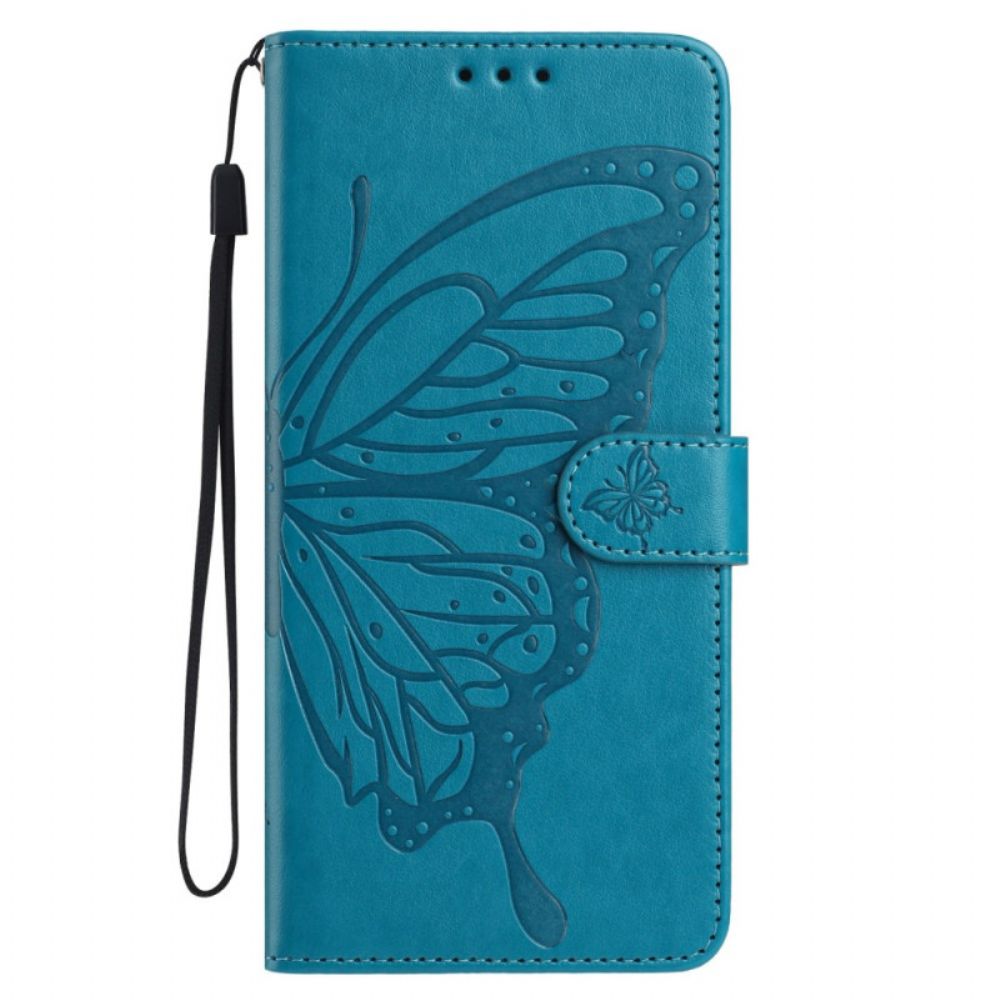 Leren Hoesje Xiaomi 15t Pro Vlinderdesign Bescherming Hoesje