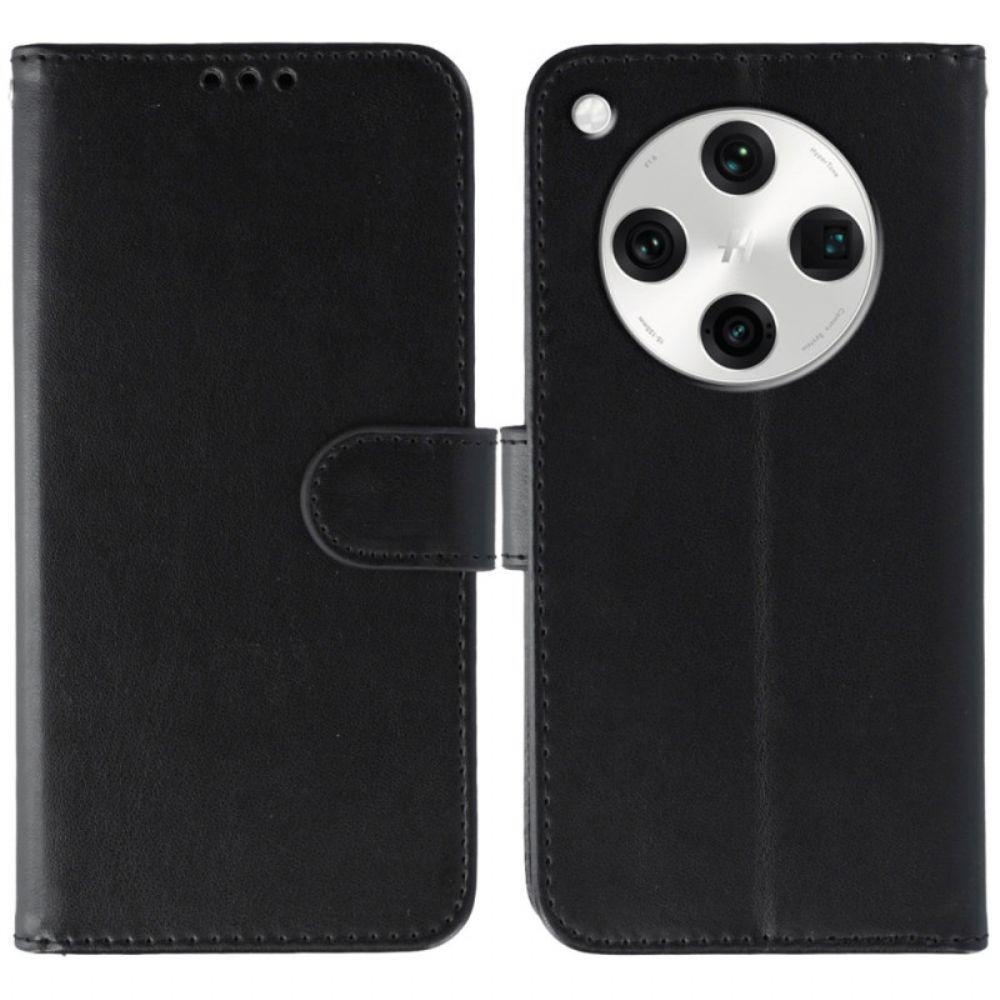 Bescherming Hoesje Oppo Find X8 Pro Kunstleren Bandje