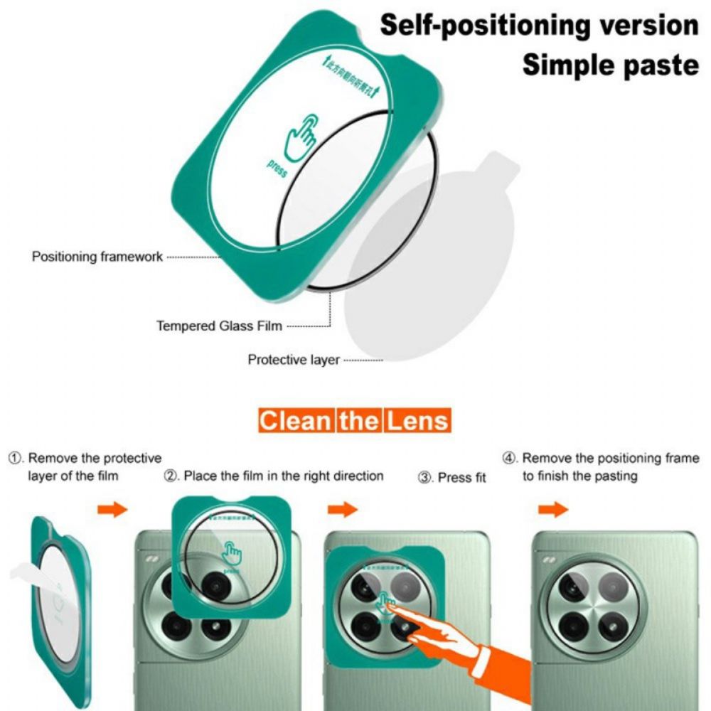 Cameralensbeschermer Voor Oppo Find X8 Pro Met Automatisch Positionerend Frame