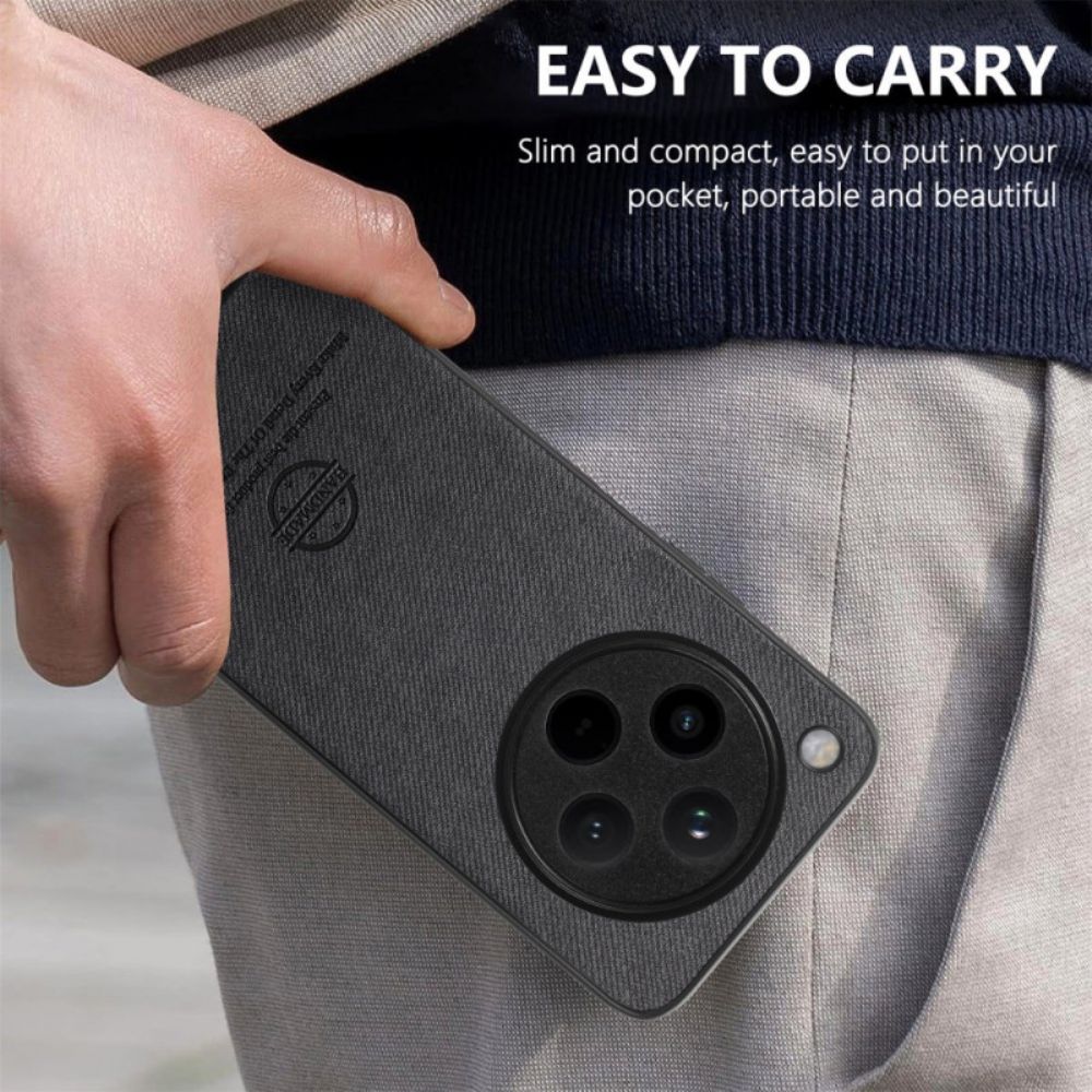 Case Hoesje Oppo Find X8 Pro Telefoonhoesje Stoffen Textuur