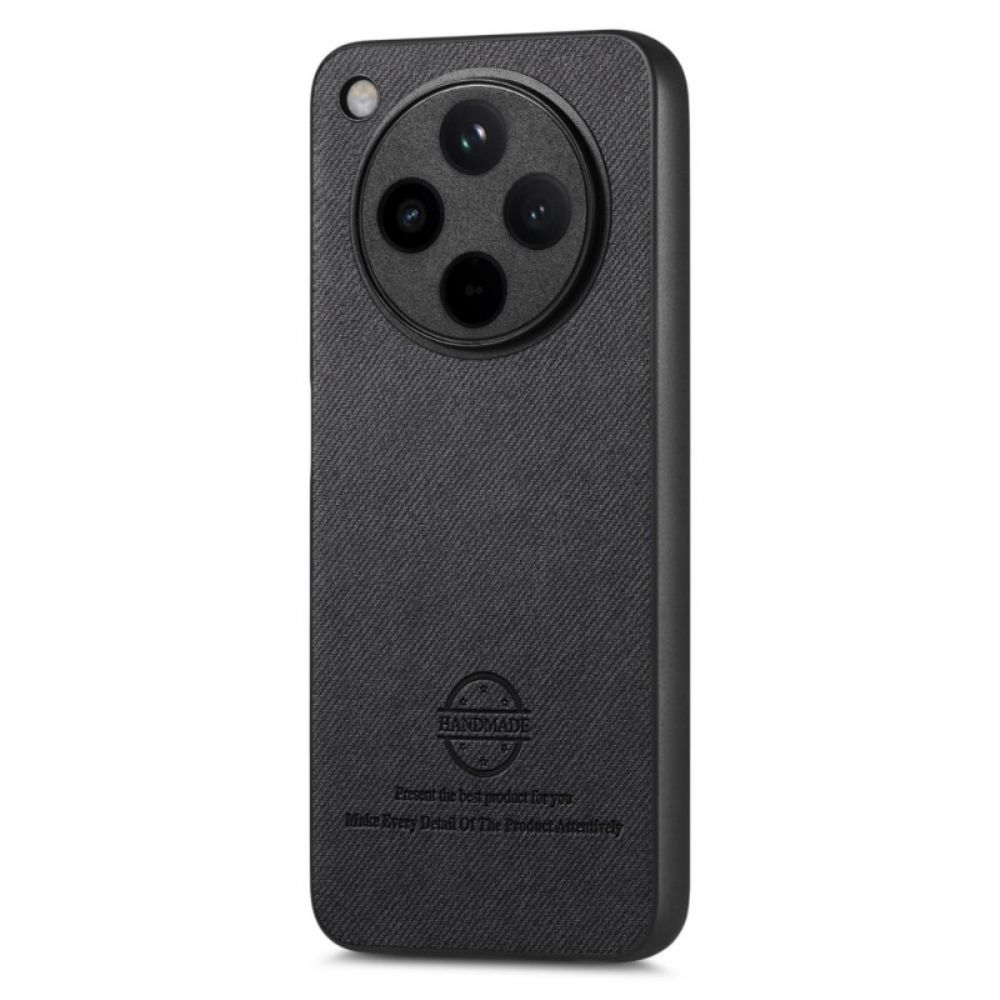 Case Hoesje Oppo Find X8 Pro Telefoonhoesje Stoffen Textuur