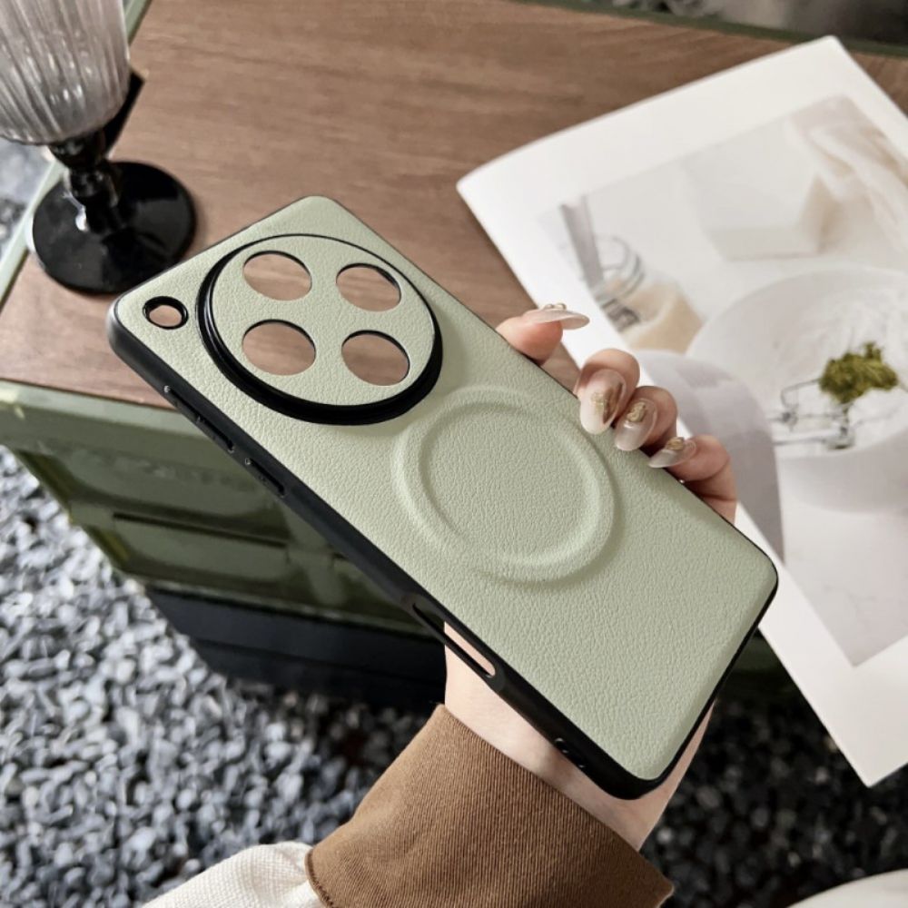 Cover Hoesje Oppo Find X8 Pro Telefoonhoesje Magsafe-compatibel Leerlook