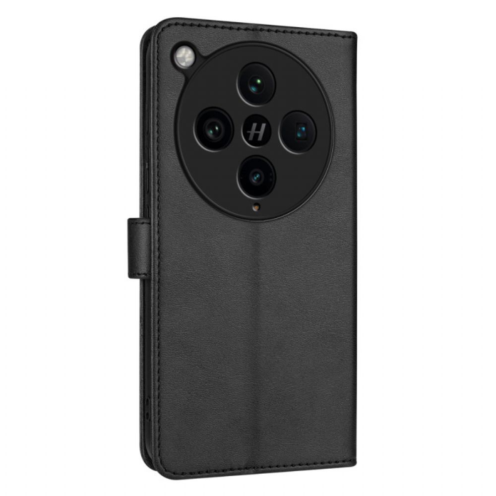 Flip Case Leren Oppo Find X8 Pro Azns