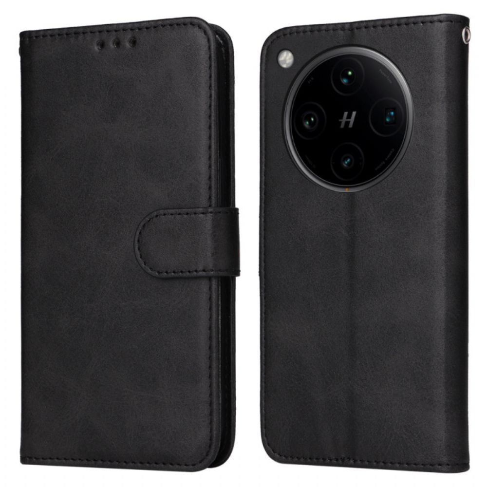 Flip Case Leren Oppo Find X8 Pro Kunstleren Band