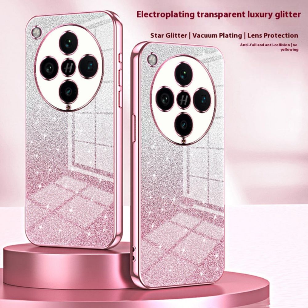 Hoesje Oppo Find X8 Pro Glittergradiënt Bescherming Hoesje