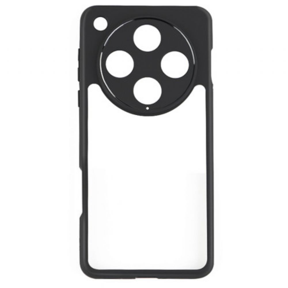 Hoesje Oppo Find X8 Pro Transparant Met Siliconen Randen Bescherming Hoesje