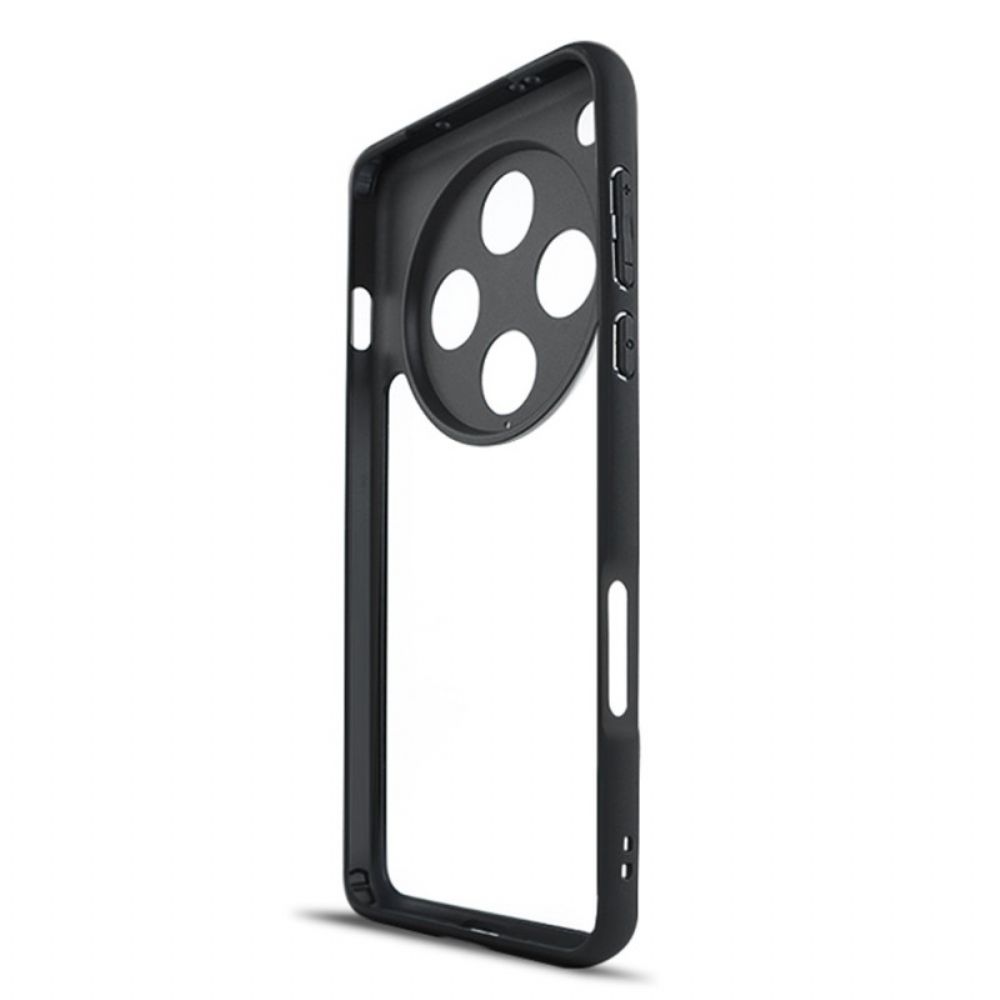 Hoesje Oppo Find X8 Pro Transparant Met Siliconen Randen Bescherming Hoesje