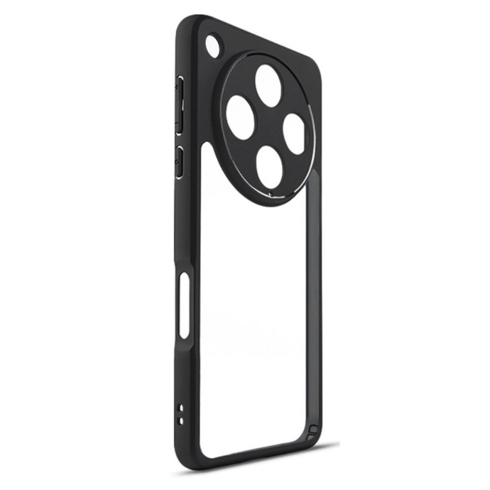 Hoesje Oppo Find X8 Pro Transparant Met Siliconen Randen Bescherming Hoesje