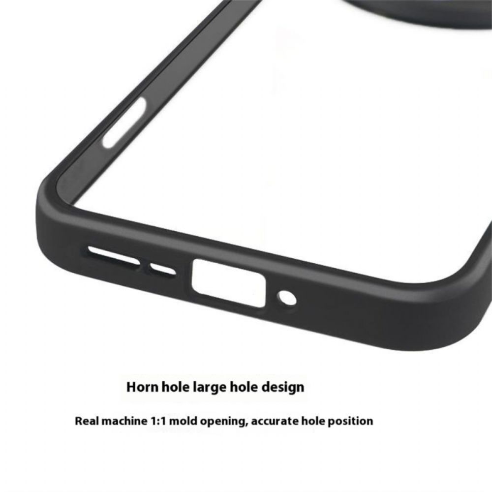 Hoesje Oppo Find X8 Pro Transparant Met Siliconen Randen Bescherming Hoesje