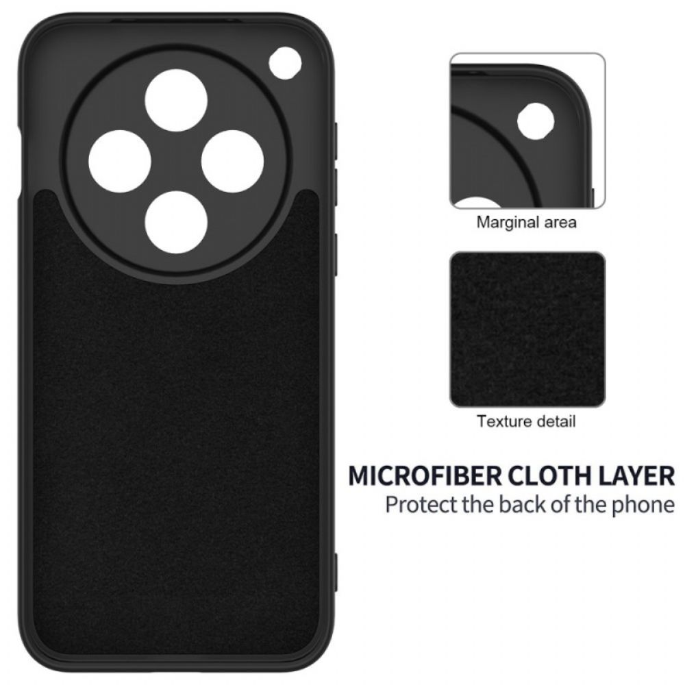 Hoesje Oppo Find X8 Pro Vloeibare Siliconen Met Bandje